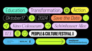 Mach mit beim PEOPLE & CULTURE FESTIVAL 2024!