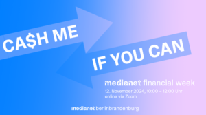 medianet Financial Week: CA$H ME IF YOU CAN