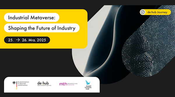 Eventkalender: de:hub Journey 2025 – Industrial Metaverse: Shaping the Future of Industry