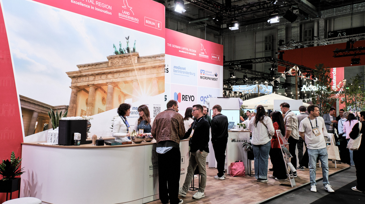 Gemeinschaftsstand auf der OMR26
