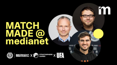 MATCH MADE @medianet: Eintracht Spandau x Stratosphere Games x UFA Serial Drama