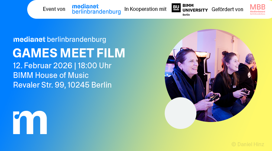 GAMES meet FILM – Berlinale Edition 2026