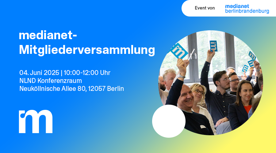 medianet-Mitgliederversammlung 2025
