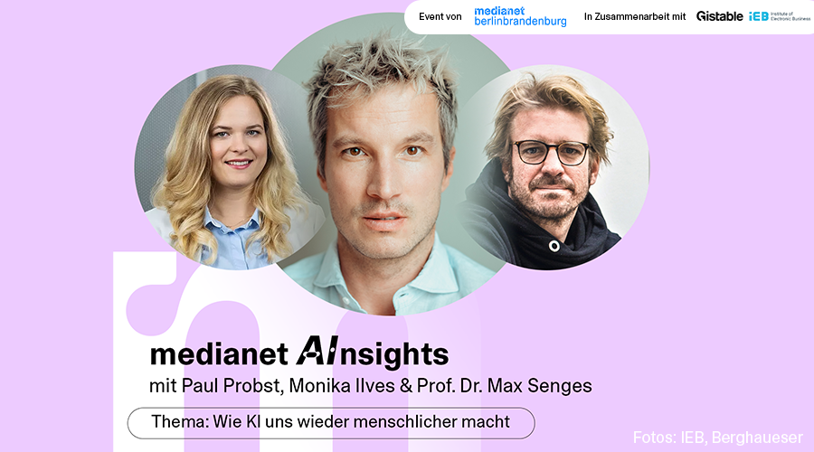 medianet AInsights, Folge 1: „Wie KI uns wieder menschlicher macht“