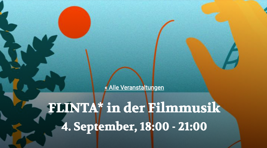 Eventkalender: FLINTA* in der Filmmusik