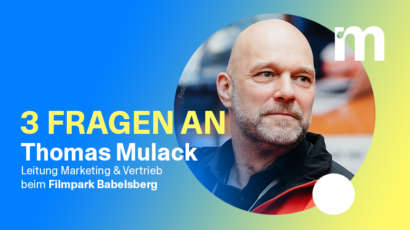 „Die Stärke des Standorts liegt in seiner Authentizität“ – 3 Fragen an Thomas Mulack, Leitung Marketing & Vertrieb beim Filmpark Babelsberg