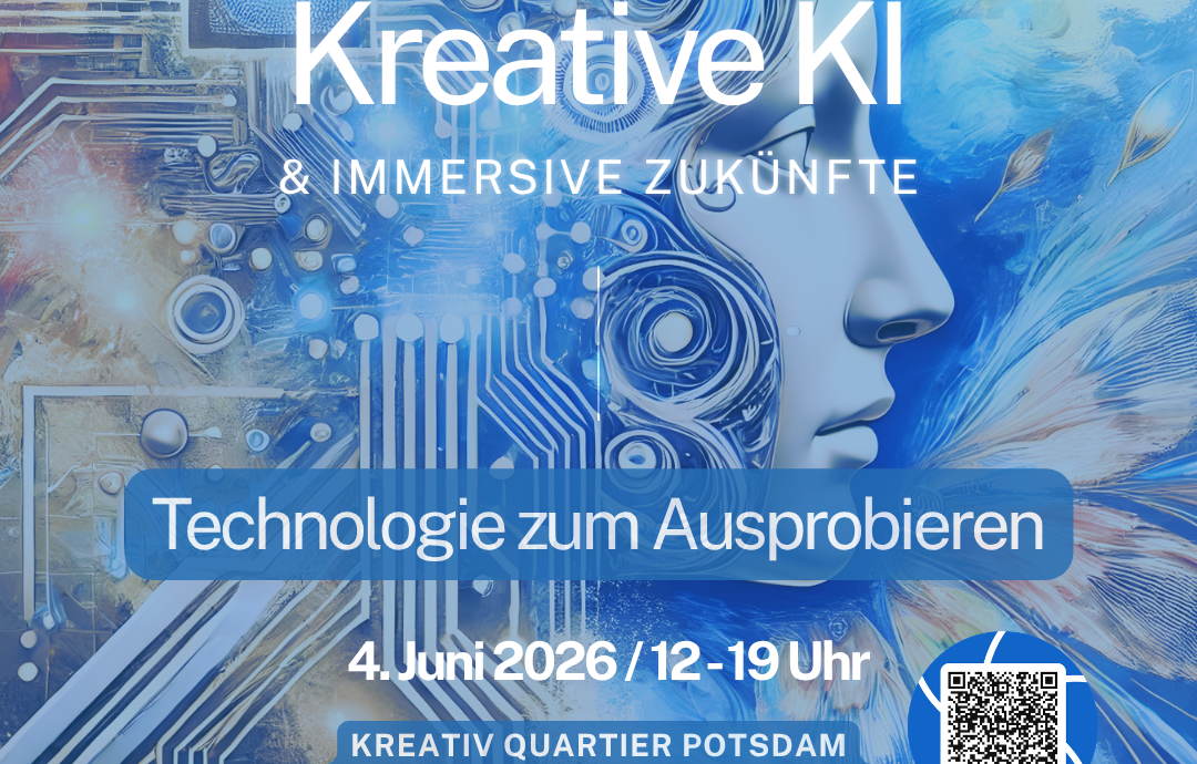 Panel „Von Prompt bis Produktion“ bei Konferenz „Kreative KI & Immersive Zukünfte“