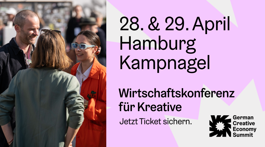 Sponsored Event: German Creative Economy Summit in Hamburg