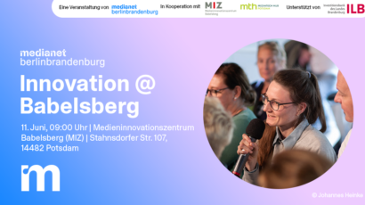 Innovation @ Babelsberg 2026