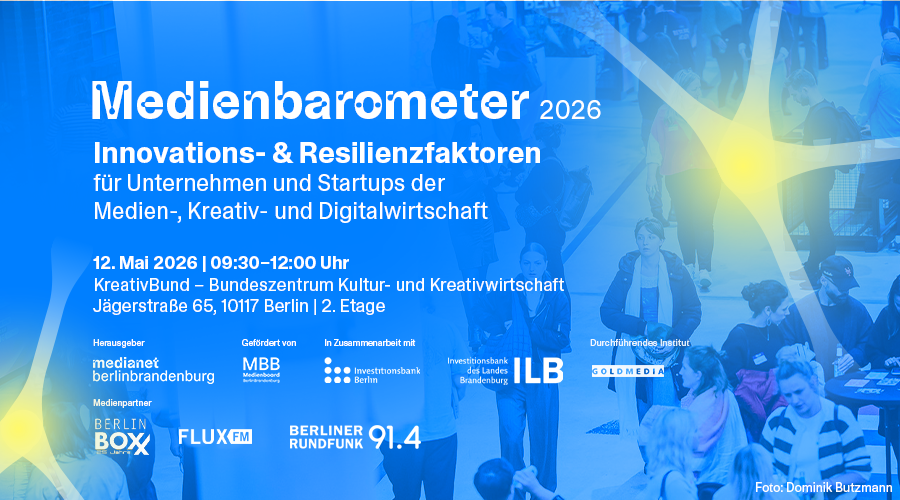 Heute veröffentlicht: Die Ergebnisse des Medienbarometers 2026