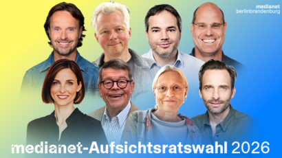 Neuer Aufsichtsrat des medianet berlinbrandenburg e.V. gewählt und mit 8 hochkarätigen Branchen-Expert*innen besetzt